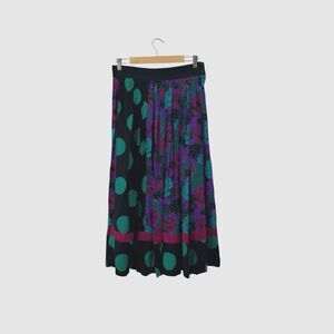 Vintage Choon Of California 8 Skirt Midi Maxi Art To Wear Retro Womens